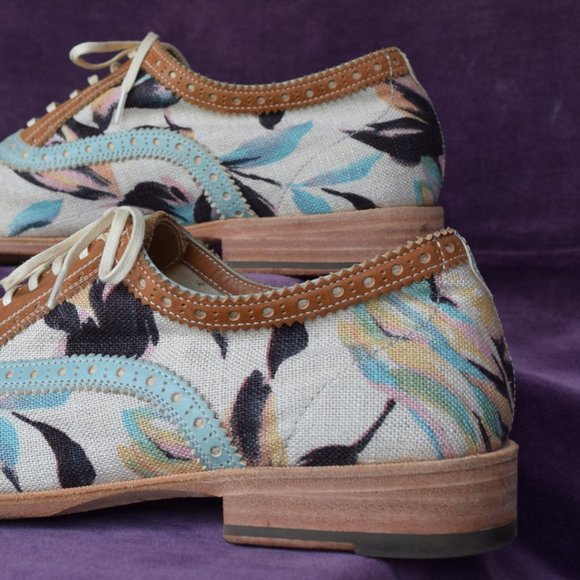 John Fluevog The Gateway BRANDENBURG Wingtip shoe - Picture 10 of 11